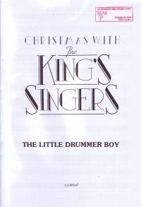 Little Drummer Boy Simeone/mccarthy Ssabbb Sheet Music Songbook