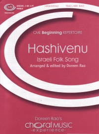 Hashivenu Rao Unison/sa/ssa Sheet Music Songbook