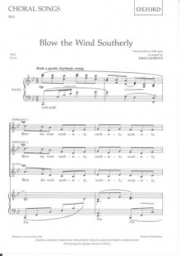 Blow The Wind Southerly Ssa Clements Sheet Music Songbook