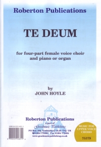 Te Deum Hoyle Ssaa Sheet Music Songbook