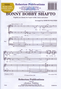 Bonny Bobby Shafto Ssa Walters Sheet Music Songbook