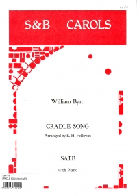 Cradle Song Byrd Satb Sheet Music Songbook