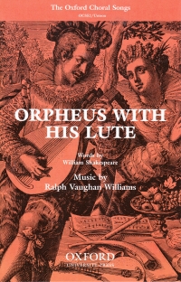 Orpheus With His Lute Vaughan Williams Unison Sheet Music Songbook