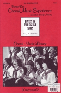 Fantasy On Two English Carols Page Ssa Sheet Music Songbook