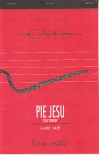 Pie Jesu Faure Requiem Unison Sheet Music Songbook