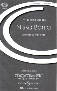 Niska Banja Arr Page Saab Or Ssaa Sheet Music Songbook