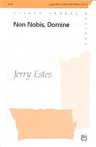 Non Nobis Domine Estes 2part Sheet Music Songbook