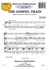 Gospel Train Arch Ssaa & Piano Sheet Music Songbook