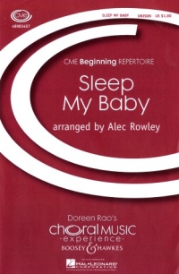 Sleep My Baby Rowley Unison Sheet Music Songbook