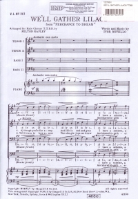 Well Gather Lilacs Ttbb Sheet Music Songbook