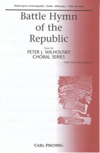 Battle Hymn Of The Republic Arr Wilhousky Ttbb Sheet Music Songbook