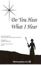 Do You Hear What I Hear Regney/shayne/simone Ssa Sheet Music Songbook