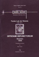 Officium Defunctorum Victorias Requiem Ssattb Sheet Music Songbook