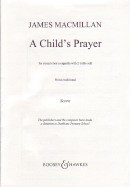 Childs Prayer Macmillan Satb Sheet Music Songbook
