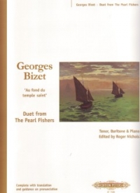 Pearl Fishers Duet Bizet (tenor/baritone) Sheet Music Songbook