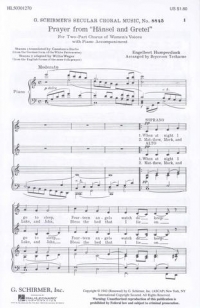 Prayer Humperdink Hansel & Gretal 2pt Sheet Music Songbook