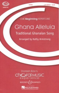 Ghana Alleluia Trad. Arr Armstrong Sss Sheet Music Songbook