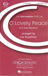 O Lovely Peace Handel Arr Kesselman Sa Sheet Music Songbook