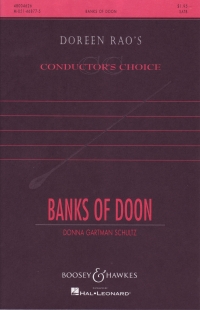 Banks Of Doon Schultz Satb & Violin Sheet Music Songbook