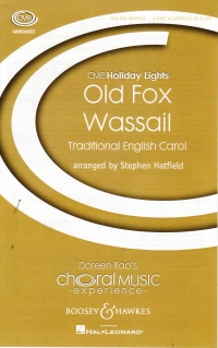 Old Fox Wassail Hatfield 2-part A Cappella Sheet Music Songbook