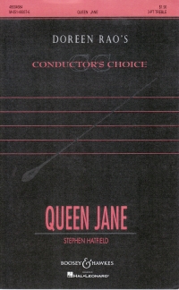 Queen Jane Hatfield Sssaa Sheet Music Songbook