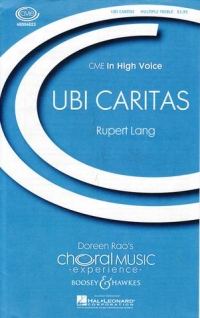 Ubi Caritas Lang Ssaa Sheet Music Songbook