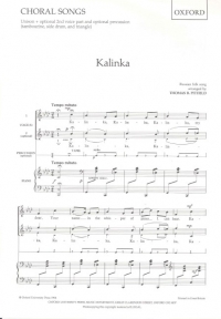 Kalinka Pitfield Sa Sheet Music Songbook