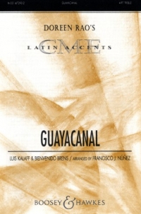 Guayacanal Nunez Ssaa & Percussion Sheet Music Songbook