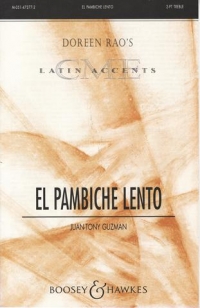 El Pambiche Lento Guzman Ss & Piano Sheet Music Songbook