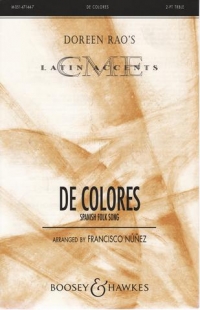 De Colores Nunez Ss & Piano Sheet Music Songbook