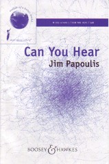 Can You Hear Papoulis Ssa Sheet Music Songbook