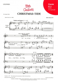 Christmas Tide Chilcott Satb Sheet Music Songbook