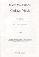 Christus Vincit Macmillan Sop Solo & Ssaattbb Sheet Music Songbook