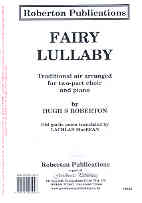 Fairy Lullaby Arr Roberton 2pt Sheet Music Songbook