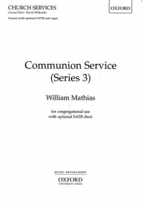 Communion Service Series 3 Mathias Satb Sheet Music Songbook