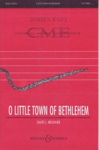 O Little Town Of Bethlehem Brunner Ss Sheet Music Songbook