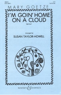 Im Going Home On A Cloud Taylor-howell Ssss Sheet Music Songbook