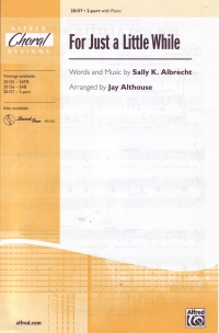 For Just A Little While Althouse 2pt Sheet Music Songbook