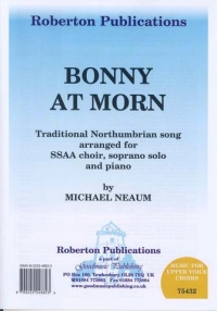 Bonny At Morn Neaum Ssaa Sheet Music Songbook