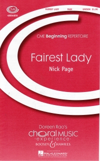 Fairest Lady Page Unison With Descant Sheet Music Songbook