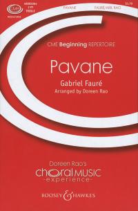 Pavane Faure Arr D Rao 2pt Treble Sheet Music Songbook