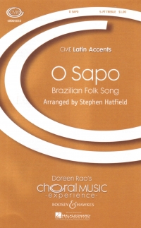 O Sapo Hatfield Sssaa & Optional Percussion Sheet Music Songbook