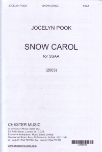 Snow Carol Pook Ssaa Sheet Music Songbook