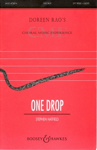 One Drop Hatfield Ssaa & Percussion Sheet Music Songbook