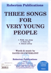 Three Songs For Very Young People Ouchterlony Unis Sheet Music Songbook