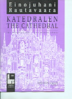 Cathedral Rautavaara Satb Swedish/english Sheet Music Songbook