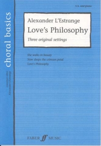 Loves Philosophy Lestrange Sa & Piano Sheet Music Songbook