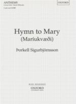 Hymn To Mary (mariukvaedi) Sigurbjornsson Satbb Sheet Music Songbook