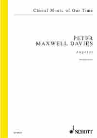 Angelus Maxwell Davies Mixed Choir English Sheet Music Songbook