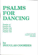 Psalms For Dancing 4 Part Female Coombes Sheet Music Songbook